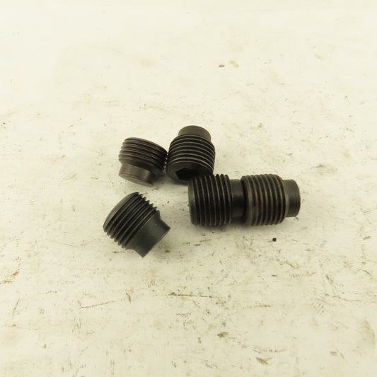 5/8"-18 x 5/8" Half Dog Point Socket Head Set Screw Lot Of 5