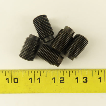 5/8"-18 x 1" Half Dog Point Socket Head Set Screw Lot Of 5