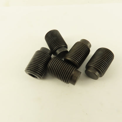 5/8"-18 x 1" Half Dog Point Socket Head Set Screw Lot Of 5