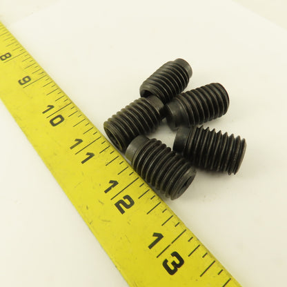 5/8"-11 x 1" Half Dog Point Socket Head Set Screw Lot Of 5