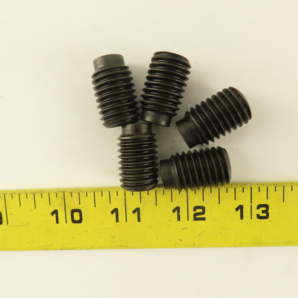 5/8"-11 x 1" Half Dog Point Socket Head Set Screw Lot Of 5