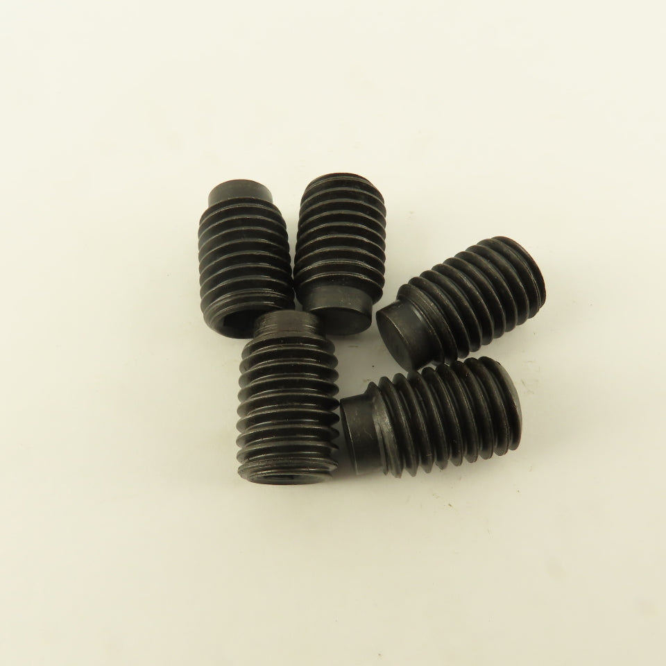 5/8"-11 x 1" Half Dog Point Socket Head Set Screw Lot Of 5