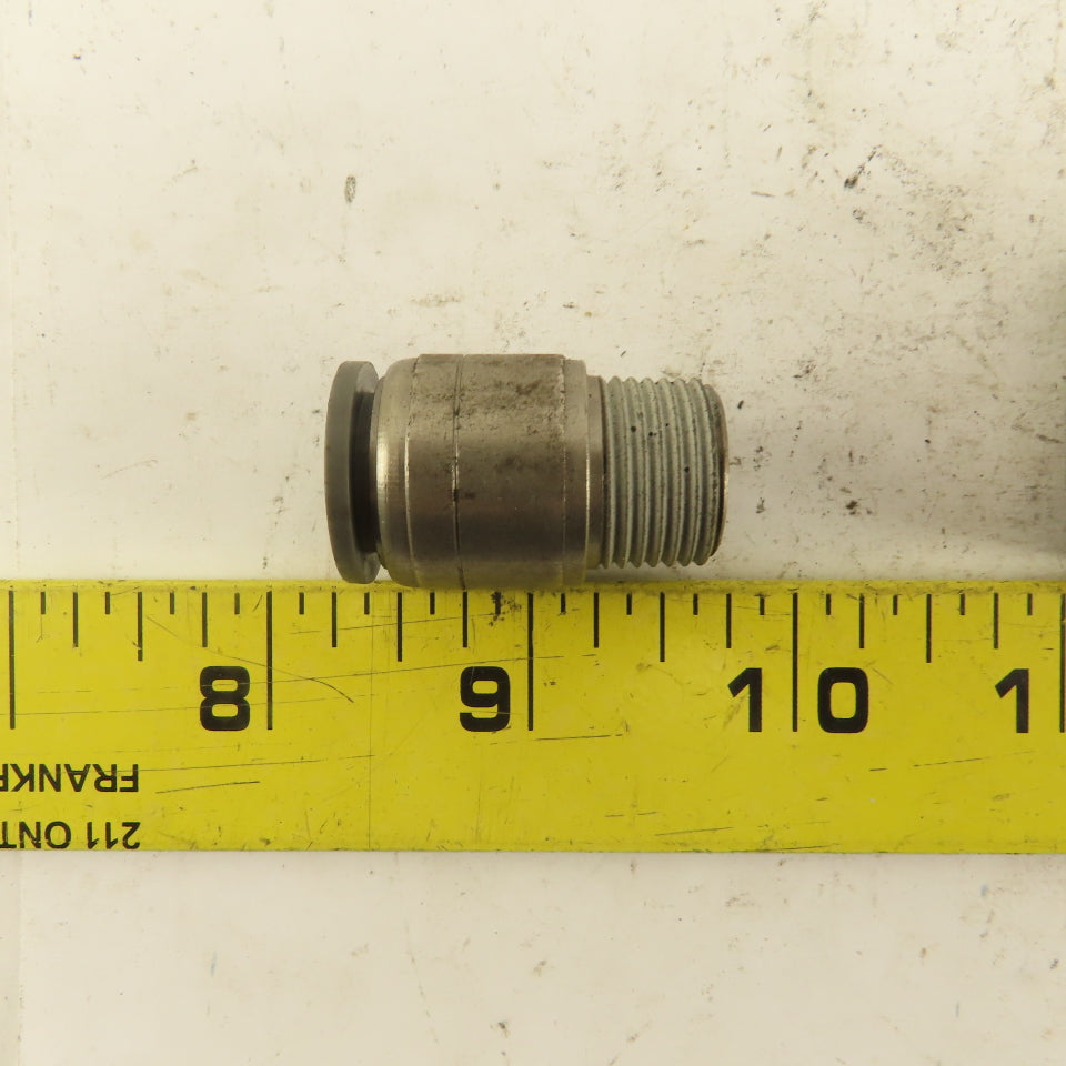 1/2" Tube Push To Connect x 3/8" NPT Male Straight Connector Lot of 4