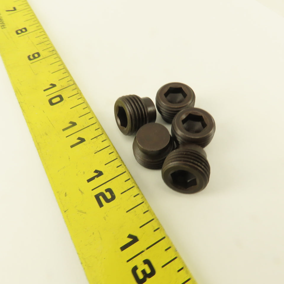 5/8"-11 x 1/2" Half Dog Point Socket Head Set Screw Lot Of 5