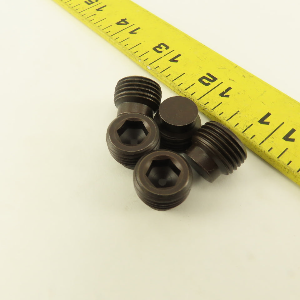 5/8"-11 x 1/2" Half Dog Point Socket Head Set Screw Lot Of 5