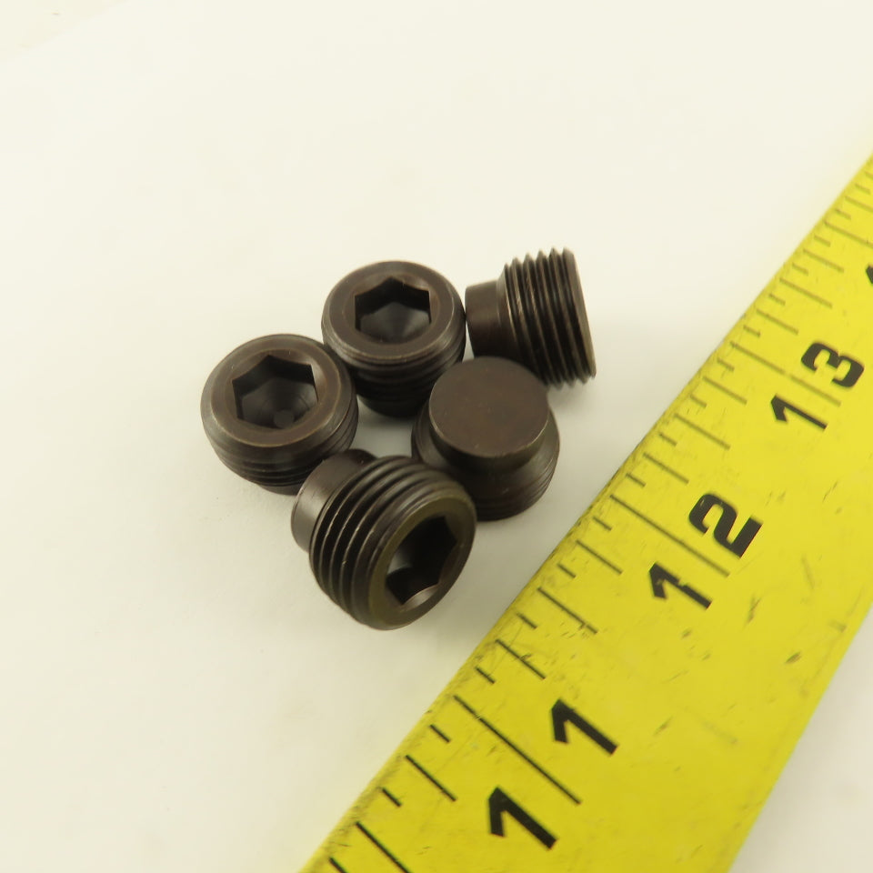 5/8"-11 x 1/2" Half Dog Point Socket Head Set Screw Lot Of 5