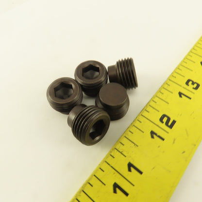 5/8"-11 x 1/2" Half Dog Point Socket Head Set Screw Lot Of 5