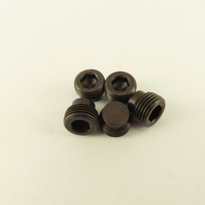 5/8"-11 x 1/2" Half Dog Point Socket Head Set Screw Lot Of 5