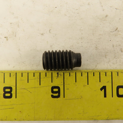 7/16"-14 x 3/4" Half Dog Point Socket Head Set Screw Lot Of 5
