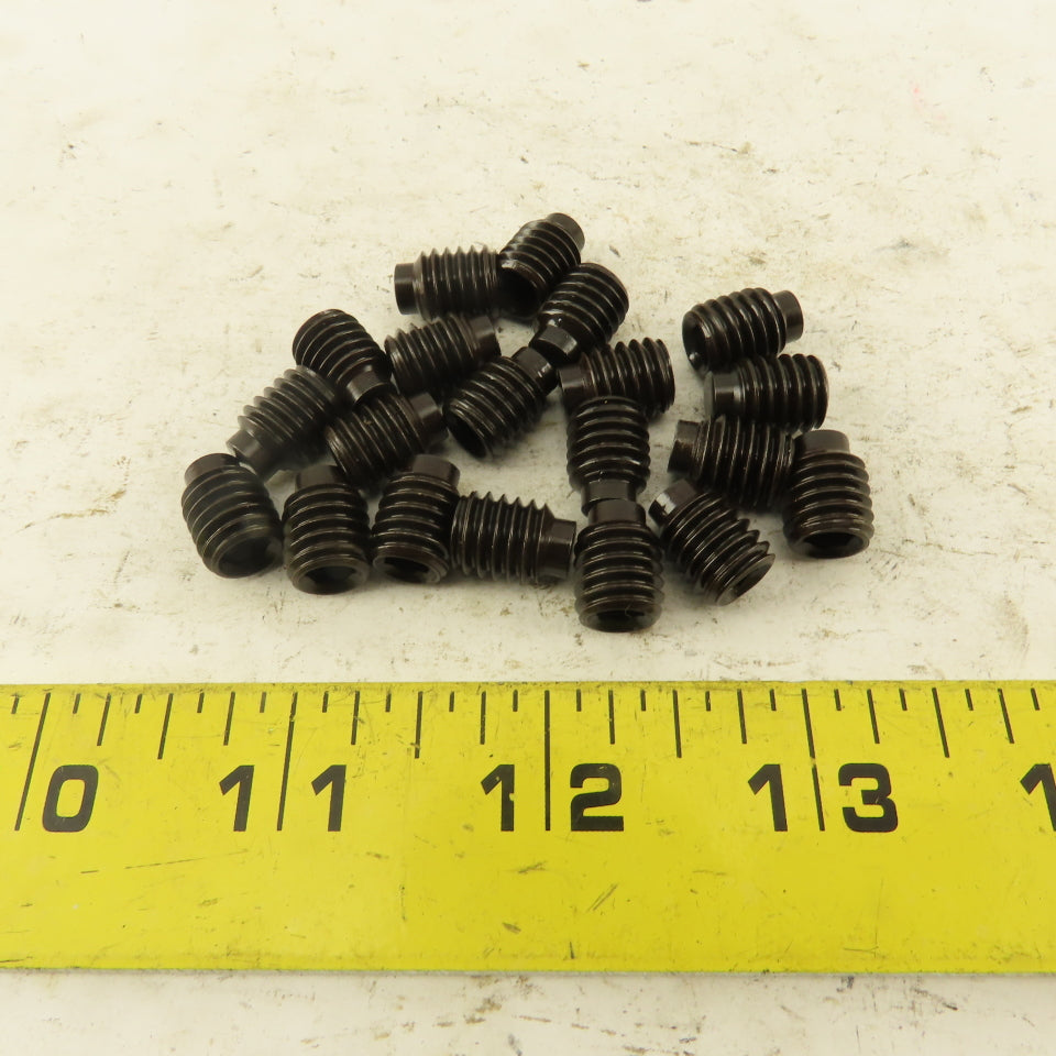 3/8"-16 x 1/2" Half Dog Point Socket Head Set Screw Lot Of 20