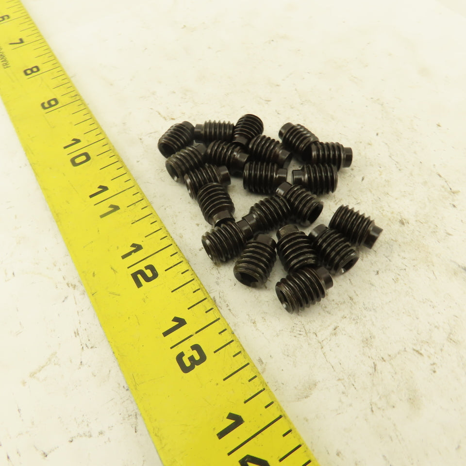 3/8"-16 x 1/2" Half Dog Point Socket Head Set Screw Lot Of 20