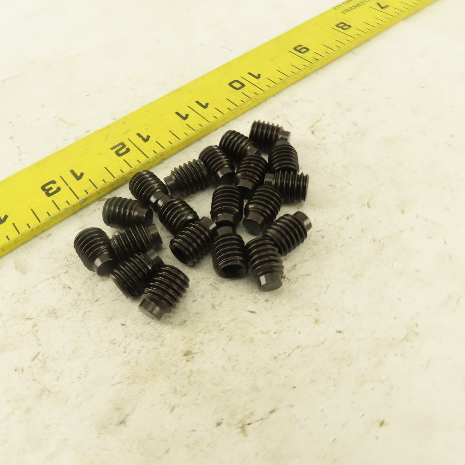3/8"-16 x 1/2" Half Dog Point Socket Head Set Screw Lot Of 20
