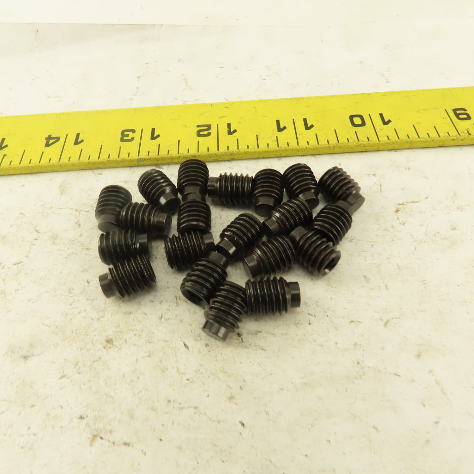 3/8"-16 x 1/2" Half Dog Point Socket Head Set Screw Lot Of 20