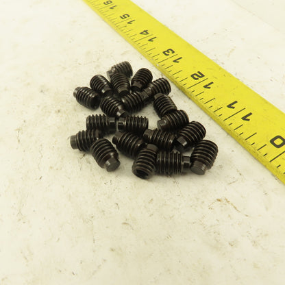 3/8"-16 x 1/2" Half Dog Point Socket Head Set Screw Lot Of 20