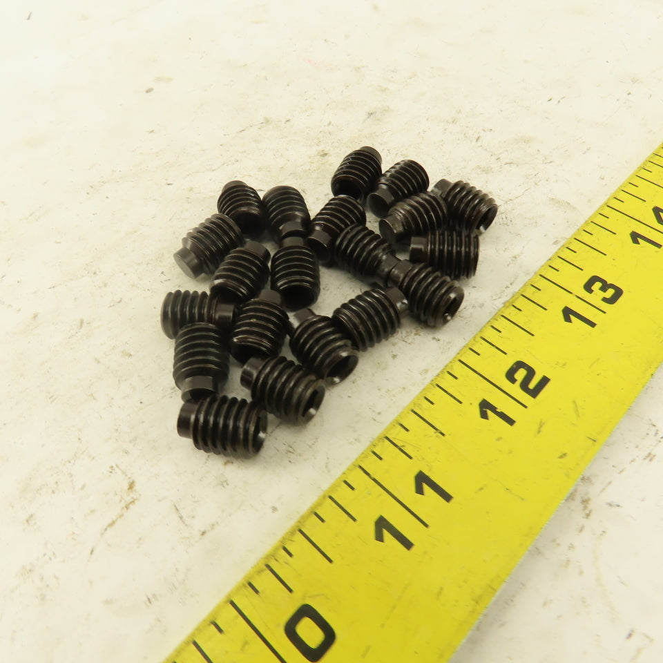 3/8"-16 x 1/2" Half Dog Point Socket Head Set Screw Lot Of 20