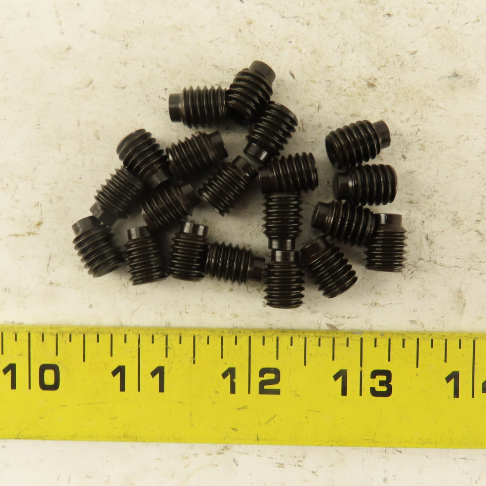 3/8"-16 x 1/2" Half Dog Point Socket Head Set Screw Lot Of 20