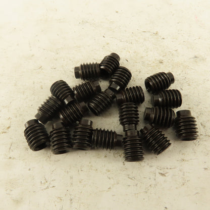 3/8"-16 x 1/2" Half Dog Point Socket Head Set Screw Lot Of 20