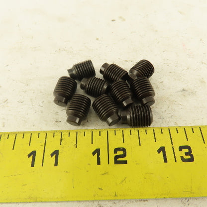 3/8"-24 x 1/2" Half Dog Point Socket Head Set Screw Lot Of 10