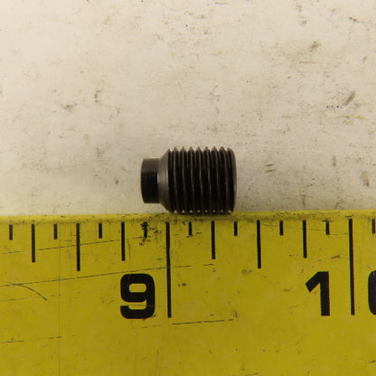 3/8"-24 x 1/2" Half Dog Point Socket Head Set Screw Lot Of 10