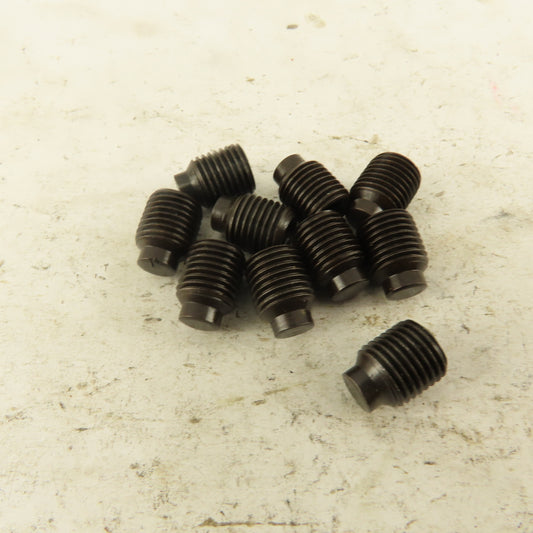 3/8"-24 x 1/2" Half Dog Point Socket Head Set Screw Lot Of 10