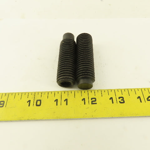 3/4"-10 x 2-1/2" Full Dog Point Socket Head Set Screw Lot Of 2