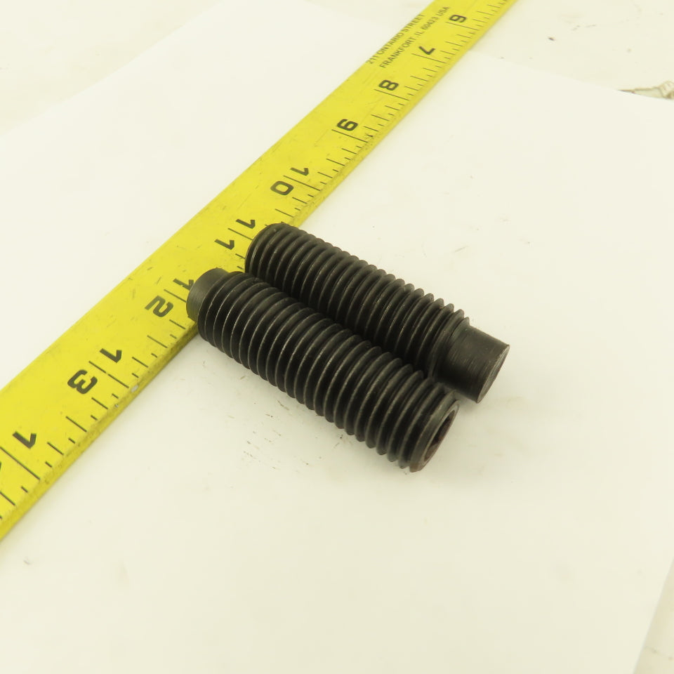 3/4"-10 x 2-1/2" Full Dog Point Socket Head Set Screw Lot Of 2