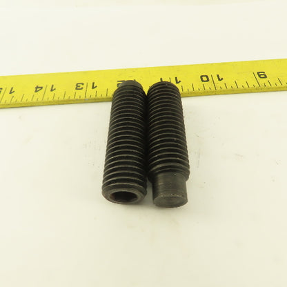 3/4"-10 x 2-1/2" Full Dog Point Socket Head Set Screw Lot Of 2