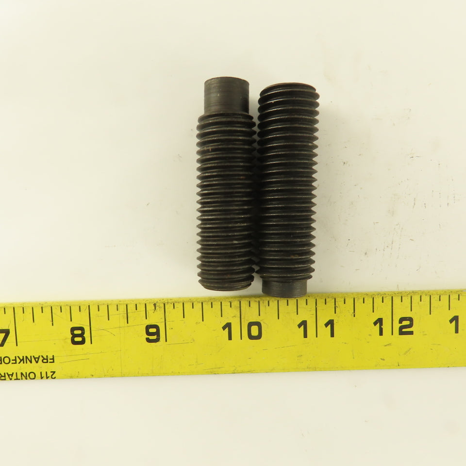 3/4"-10 x 2-1/2" Full Dog Point Socket Head Set Screw Lot Of 2