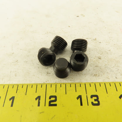 1/2"-20 x 1/2" Half Dog Point Socket Head Set Screw Lot Of 5
