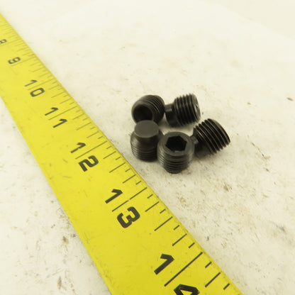 1/2"-20 x 1/2" Half Dog Point Socket Head Set Screw Lot Of 5