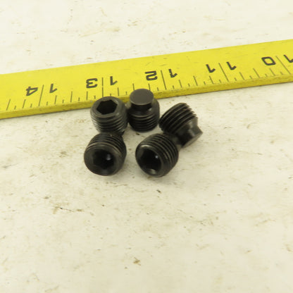 1/2"-20 x 1/2" Half Dog Point Socket Head Set Screw Lot Of 5