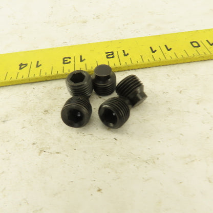 1/2"-20 x 1/2" Half Dog Point Socket Head Set Screw Lot Of 5