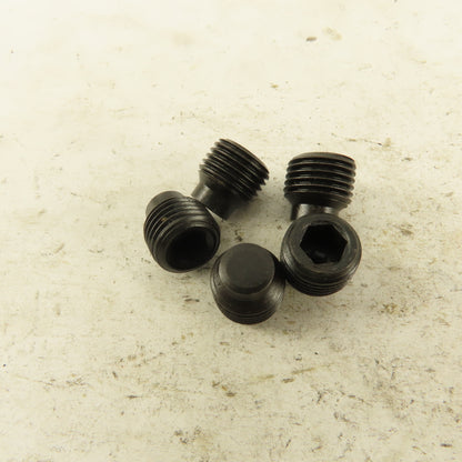 1/2"-20 x 1/2" Half Dog Point Socket Head Set Screw Lot Of 5