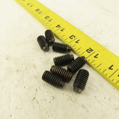 3/8"-16 x 3/4" Half Dog Point Socket Head Set Screw Lot Of 8