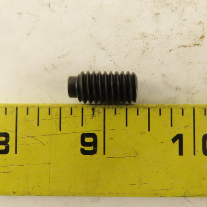 3/8"-16 x 3/4" Half Dog Point Socket Head Set Screw Lot Of 8