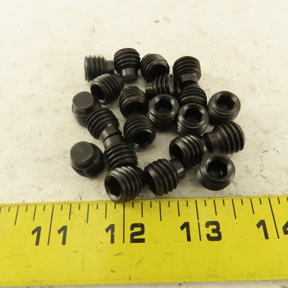 1/2"-13 x 1/2" Half Dog Point Socket Head Set Screw Lot Of 20