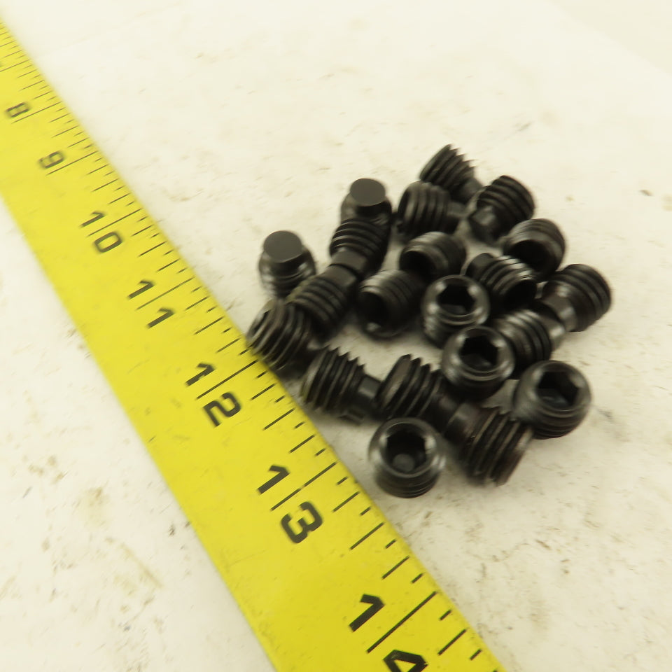 1/2"-13 x 1/2" Half Dog Point Socket Head Set Screw Lot Of 20
