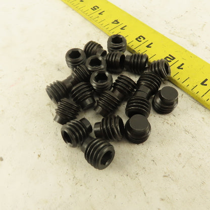 1/2"-13 x 1/2" Half Dog Point Socket Head Set Screw Lot Of 20