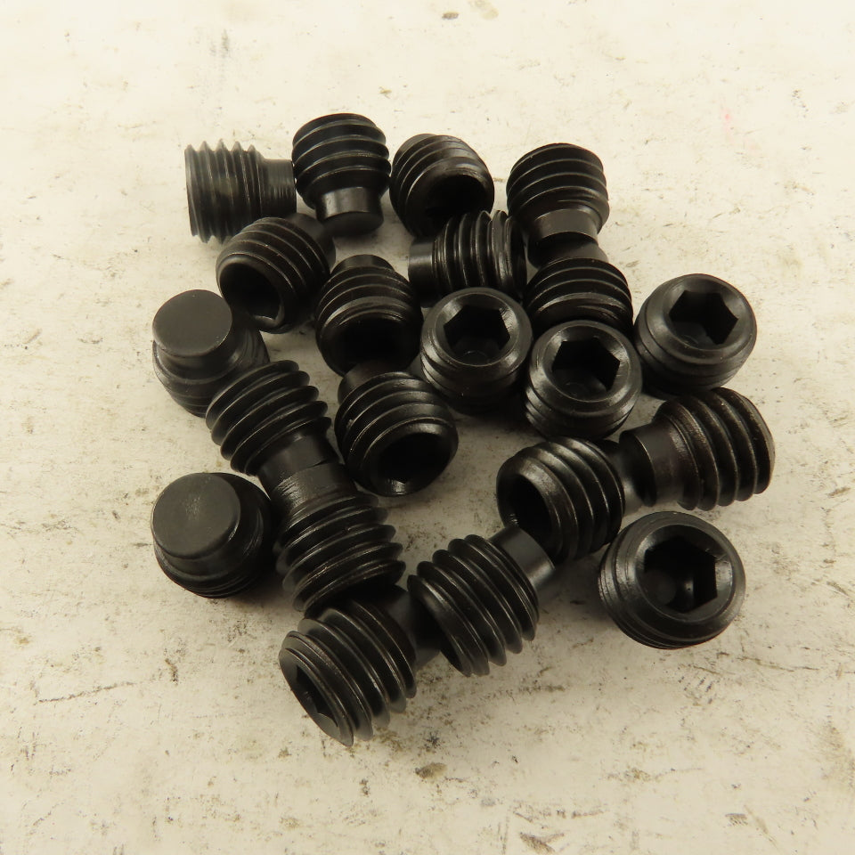 1/2"-13 x 1/2" Half Dog Point Socket Head Set Screw Lot Of 20