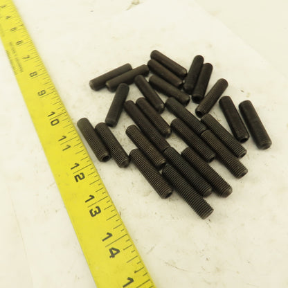 3/8"-24 x 1-1/2" Cup Point Socket Head Set Screw Lot Of 25