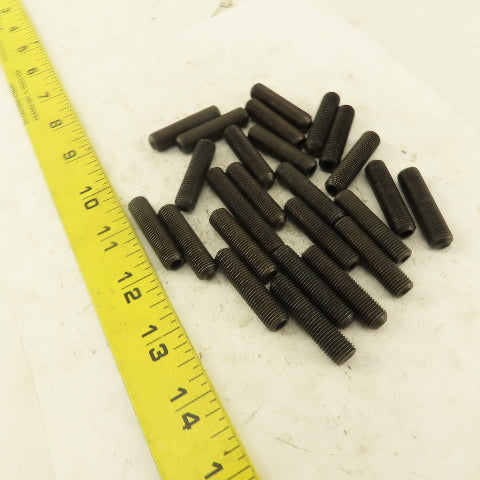 3/8"-24 x 1-1/2" Cup Point Socket Head Set Screw Lot Of 25