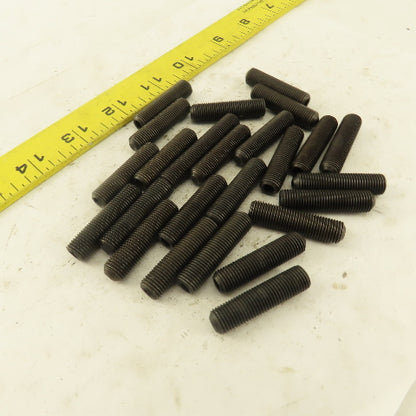 3/8"-24 x 1-1/2" Cup Point Socket Head Set Screw Lot Of 25