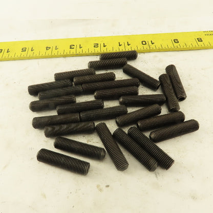 3/8"-24 x 1-1/2" Cup Point Socket Head Set Screw Lot Of 25