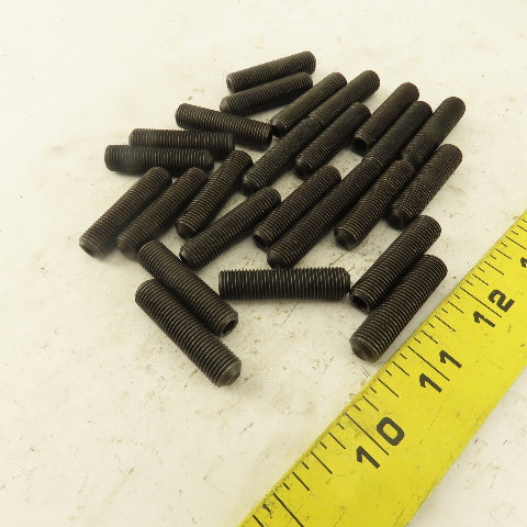3/8"-24 x 1-1/2" Cup Point Socket Head Set Screw Lot Of 25