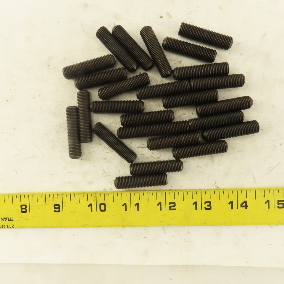 3/8"-24 x 1-1/2" Cup Point Socket Head Set Screw Lot Of 25