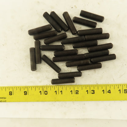 3/8"-24 x 1-1/2" Cup Point Socket Head Set Screw Lot Of 25