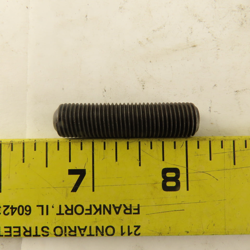 3/8"-24 x 1-1/2" Cup Point Socket Head Set Screw Lot Of 25