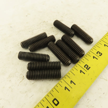 7/16"-14 x 1-1/2" Cup Point Socket Head Set Screw Lot Of 10