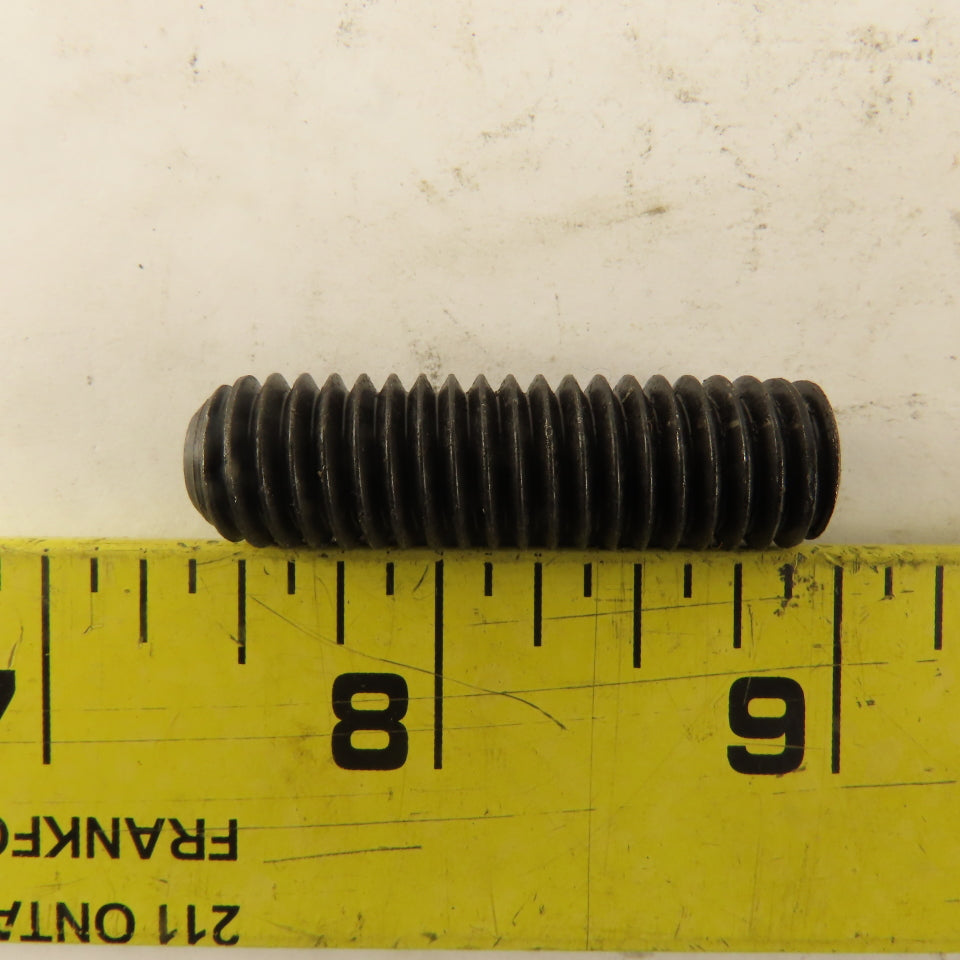 7/16"-14 x 1-1/2" Cup Point Socket Head Set Screw Lot Of 10