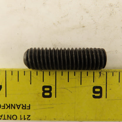 7/16"-14 x 1-1/2" Cup Point Socket Head Set Screw Lot Of 10